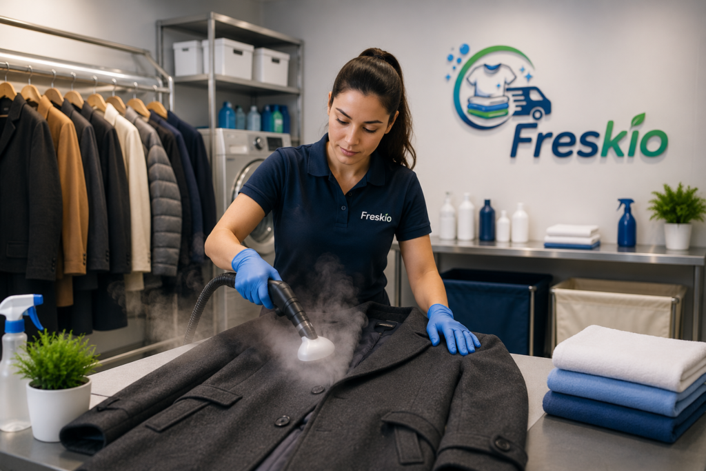 Freskio - Laundry pickup and delivery service for expats living in Athens